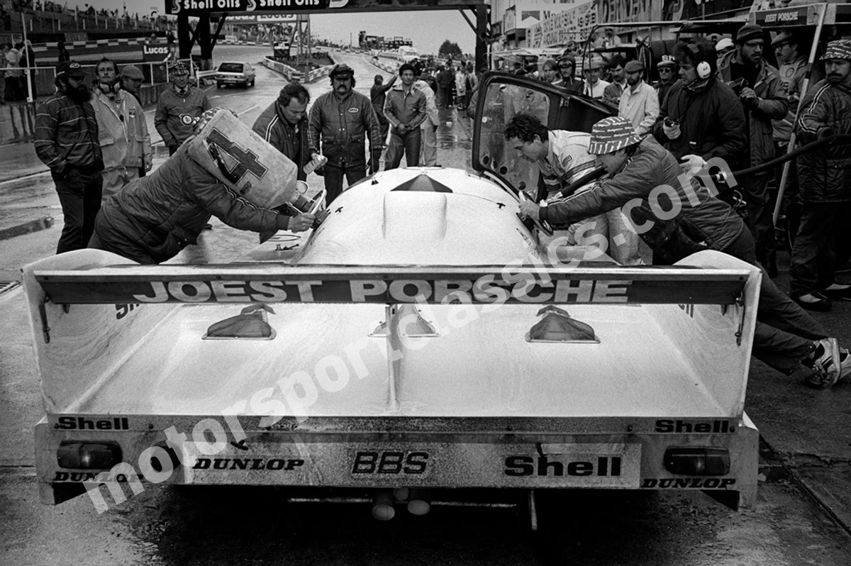 Bob Wollek  Porsche 936C. 1982 Code No 064