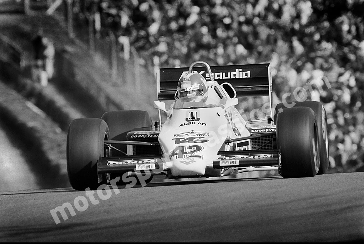 Jonathan Palmer Williams FW08C 1983.   Code No 002