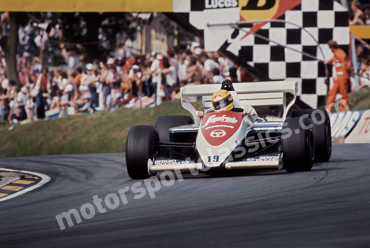 Ayrton Senna Toleman  1984.  Code No 023.