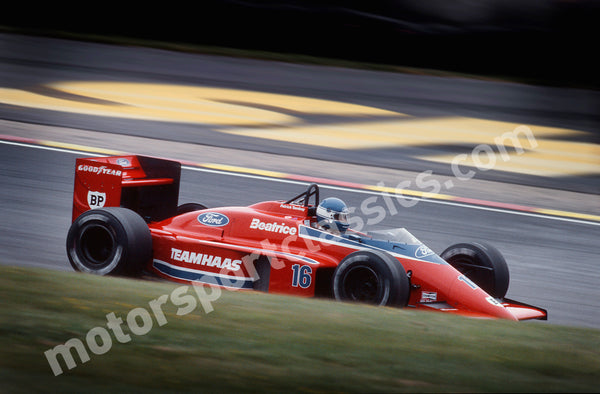 Patrick Tambay Lola Beatrice Ford THL2 1986 Code No 076