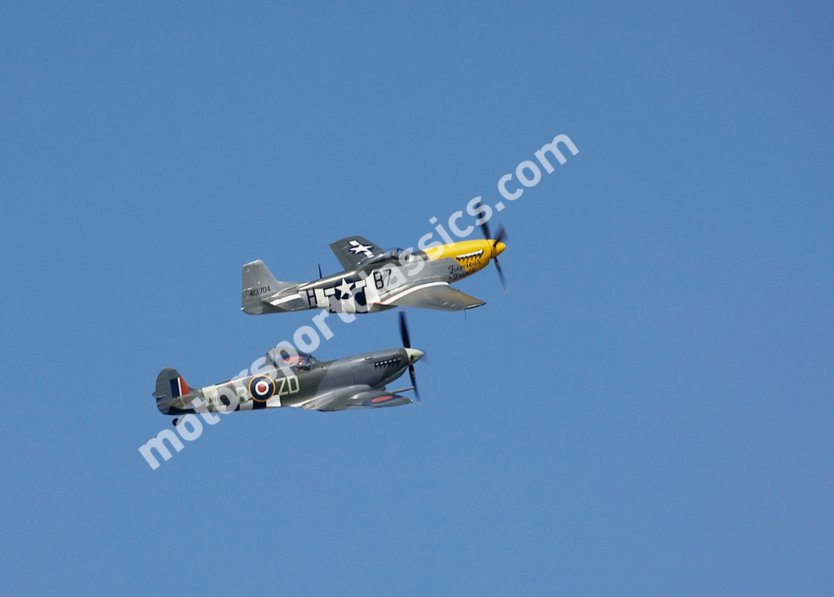 Spitfire and Mustang.  Code No 269